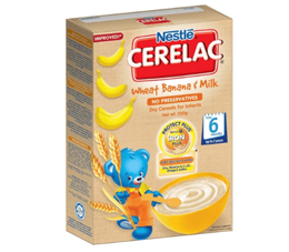 CERELAC WHEAT BANANA AND MILK 250G