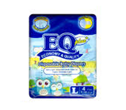 EQ DIAPER PLUS MINI PACK L'4