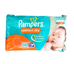 PAMPERS COMFORT DRY XL SINGLE (BLUE)